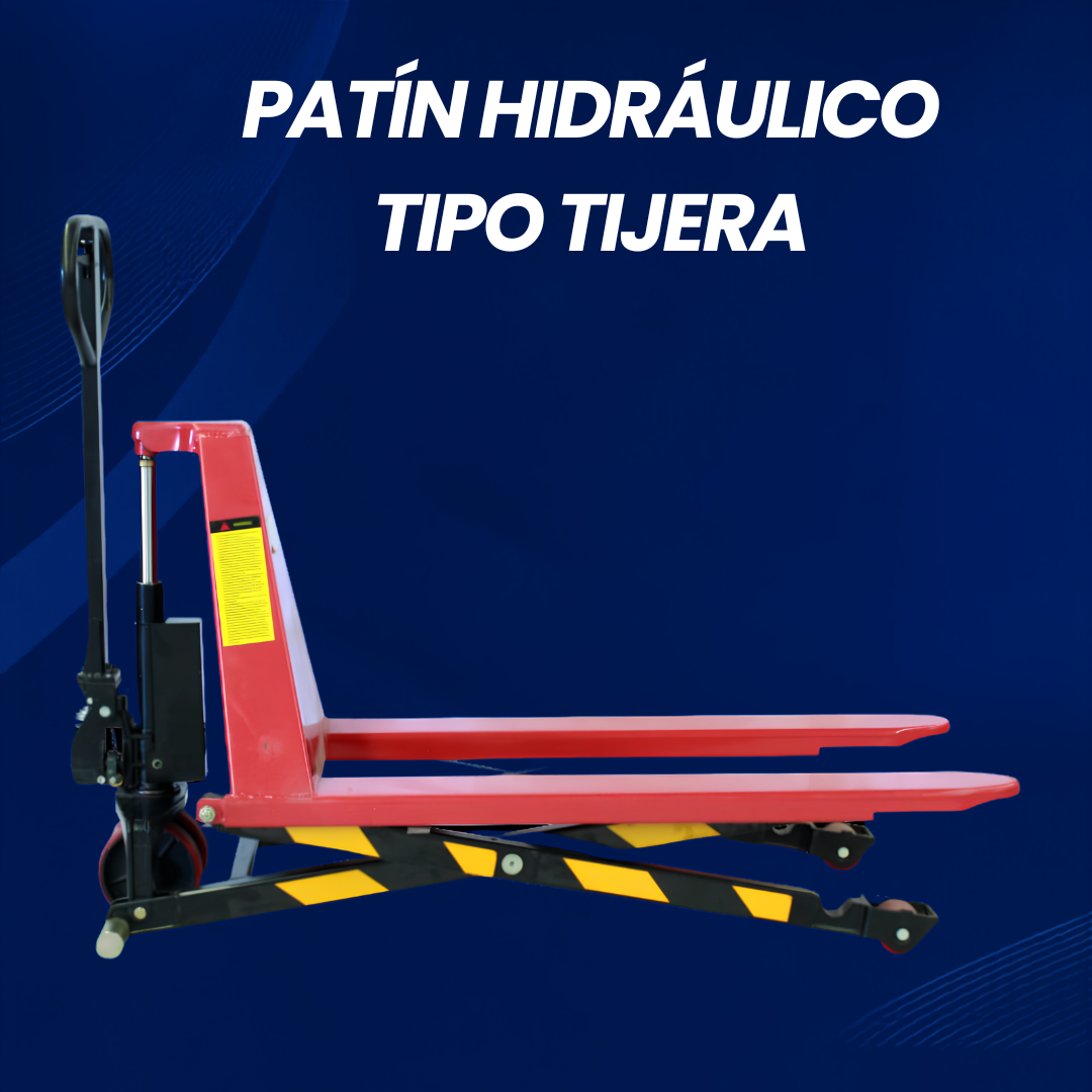 Patín hidráulico Tipo Tijera